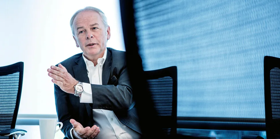 Henrik Tangen, chairman of land-based salmon farming project AquaCon.
