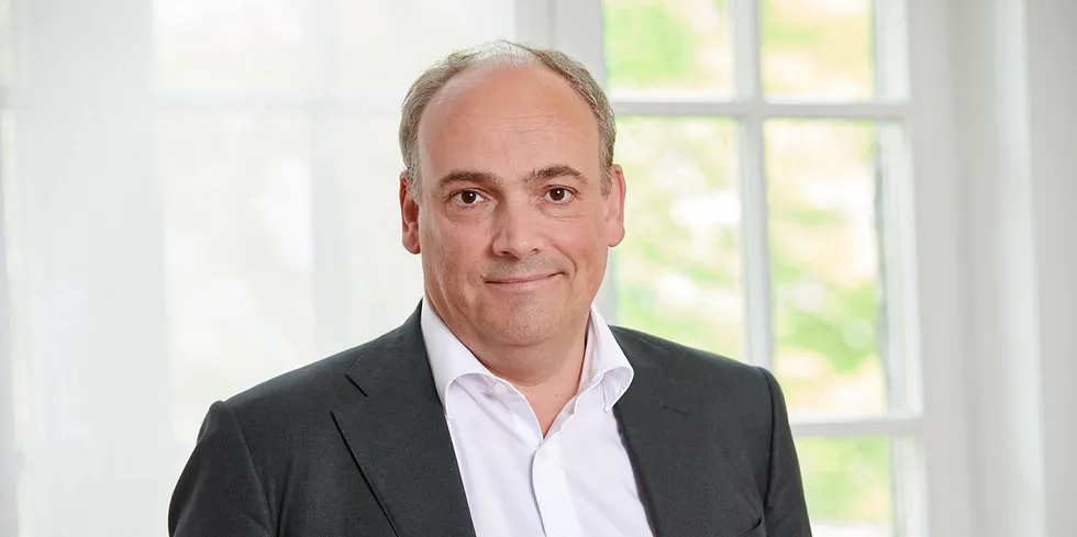 Rolf Habben Jansen, chief executive at Hapag-Lloyd, says demand is picking up.
