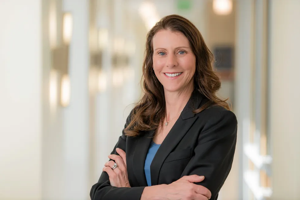 Nancy Buese, outgoing Baker Hughes chief financial officer.