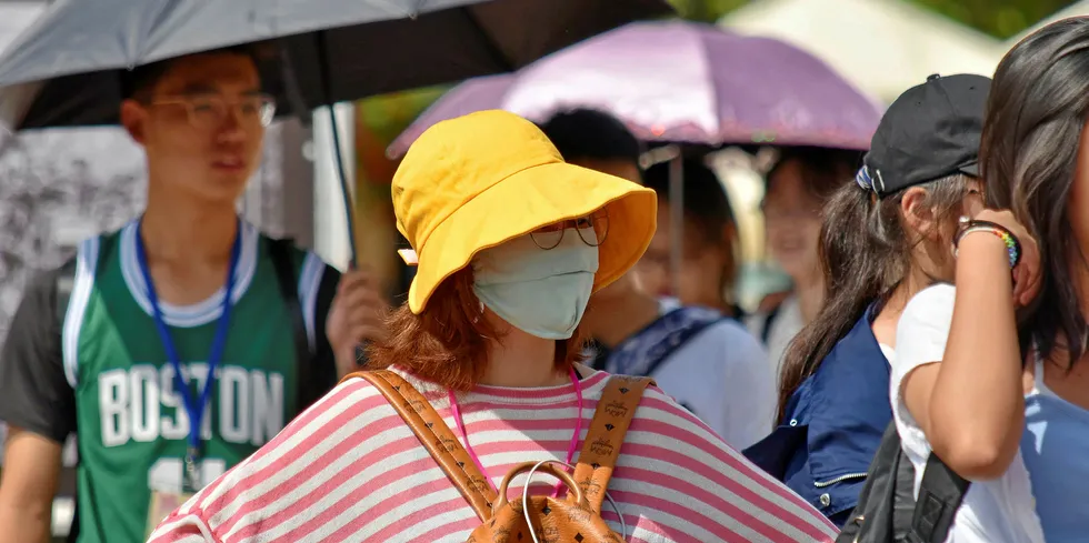 Chinese authorities have ramped up coronavirus testing in Dalian.