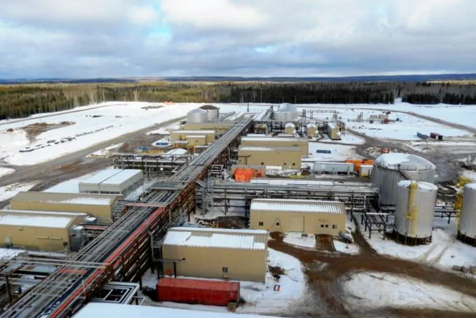 Sunshine Oilsands West Ells facility in Alberta.