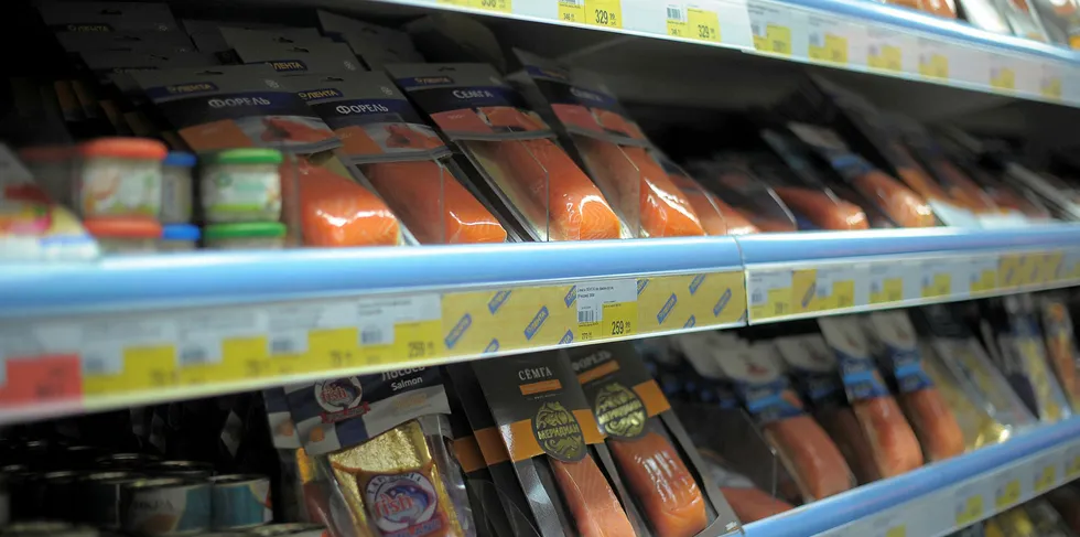 Russian consumers are hot for wild salmon.