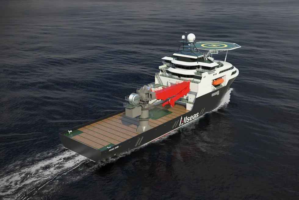 Artist's impression of SALT 308 design vessel.