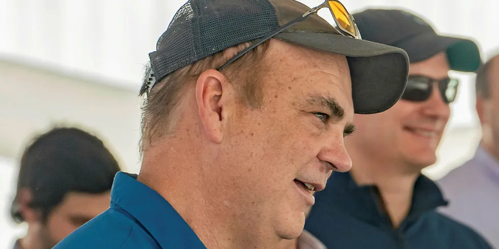 Glenn Cooke, CEO of Cooke Seafood, lauded Trump's measure to promote offshore aquaculture.