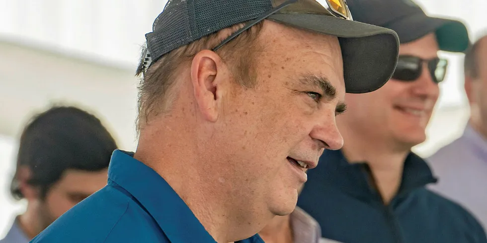 Cooke Inc. CEO Glenn Cooke. The company has struck a deal to merge its Icicle Seafoods Alaska salmon operations with Ocean Beauty Seafoods to create a new group.