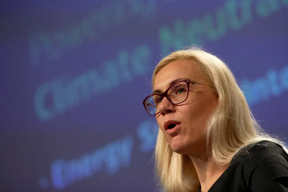 Be prepared: EU Energy Commissioner Kadri Simson.