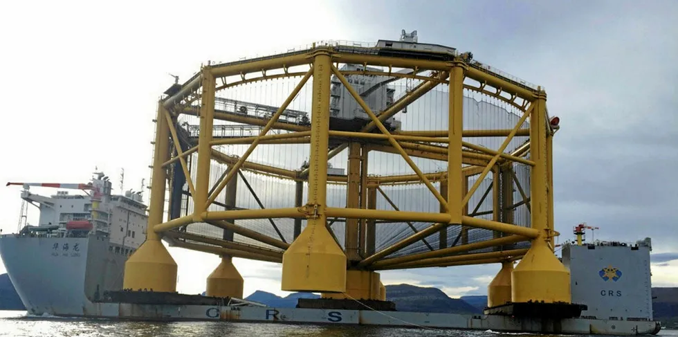 Offshore salmon farming is expected to play a signficant role in the future of aquaculture.