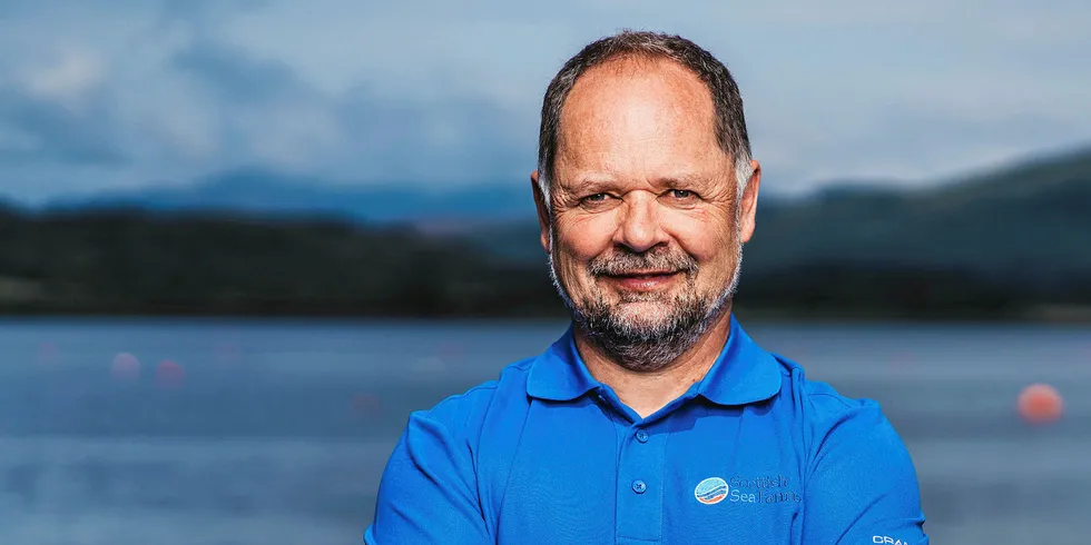 Pal Tangvik, Scottish Sea Farms freshwater production manager.