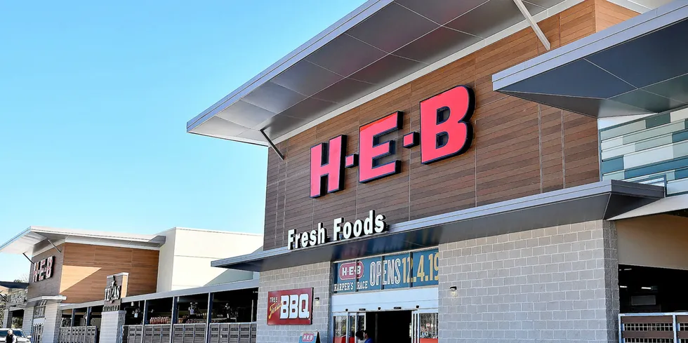 Retailer H-E-B was one of the stores to use the marketing materials, according to SNP.