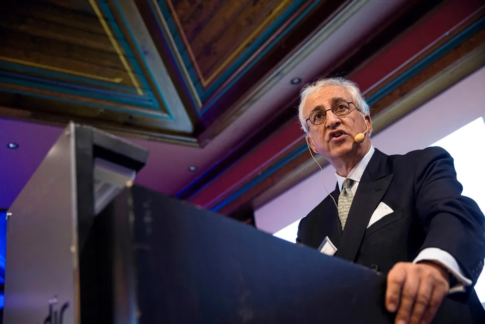 Production goals: DNO executive chairman Bijan Mossavar-Rahmani