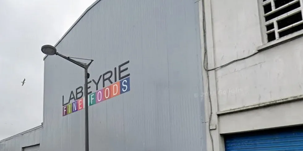 Labeyrie Fine Foods Boulogne-sur-Mer sushi plant.