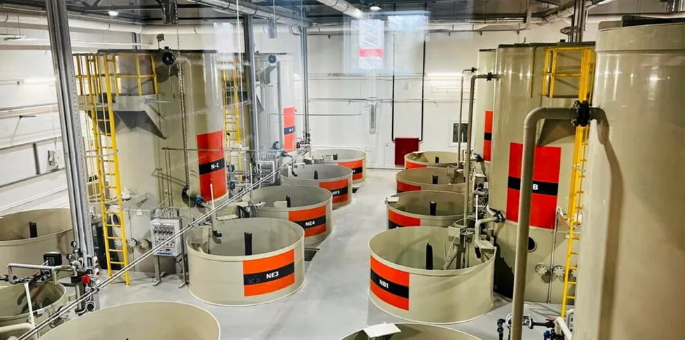 Aquaproduct began construction of the RAS salmon farm in Russia’s northwest Vologda region in July 2019 and has so far invested RUB 3.5 billion (€41.9 million/$45.4 million) in the project.