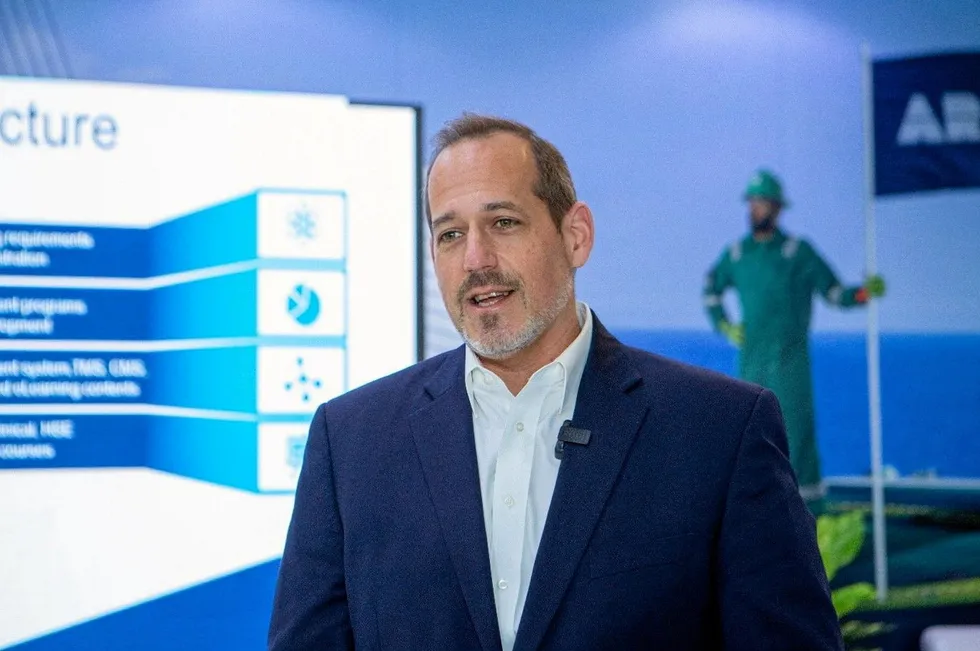Deal: Valaris chief executive Anton Dibowitz