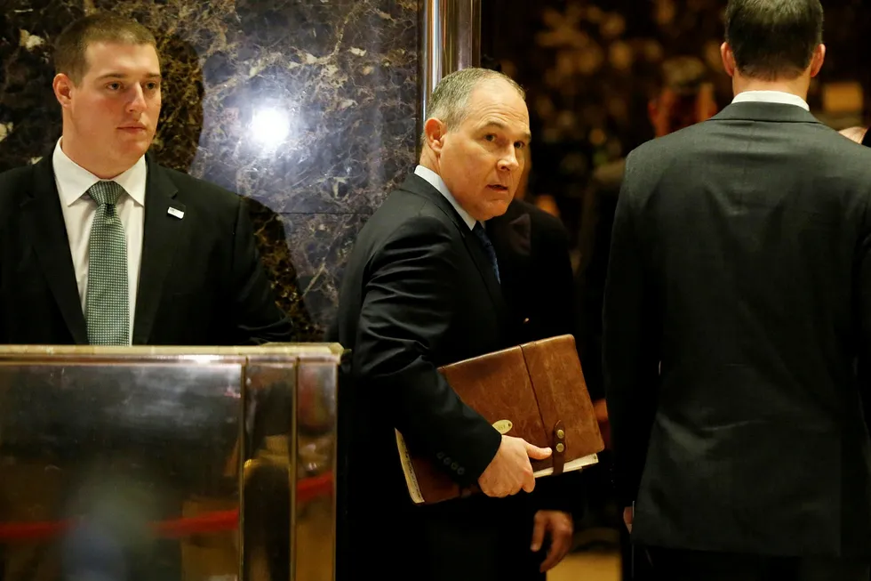 EPA administrator: Scott Pruitt has been under fire on office expenses