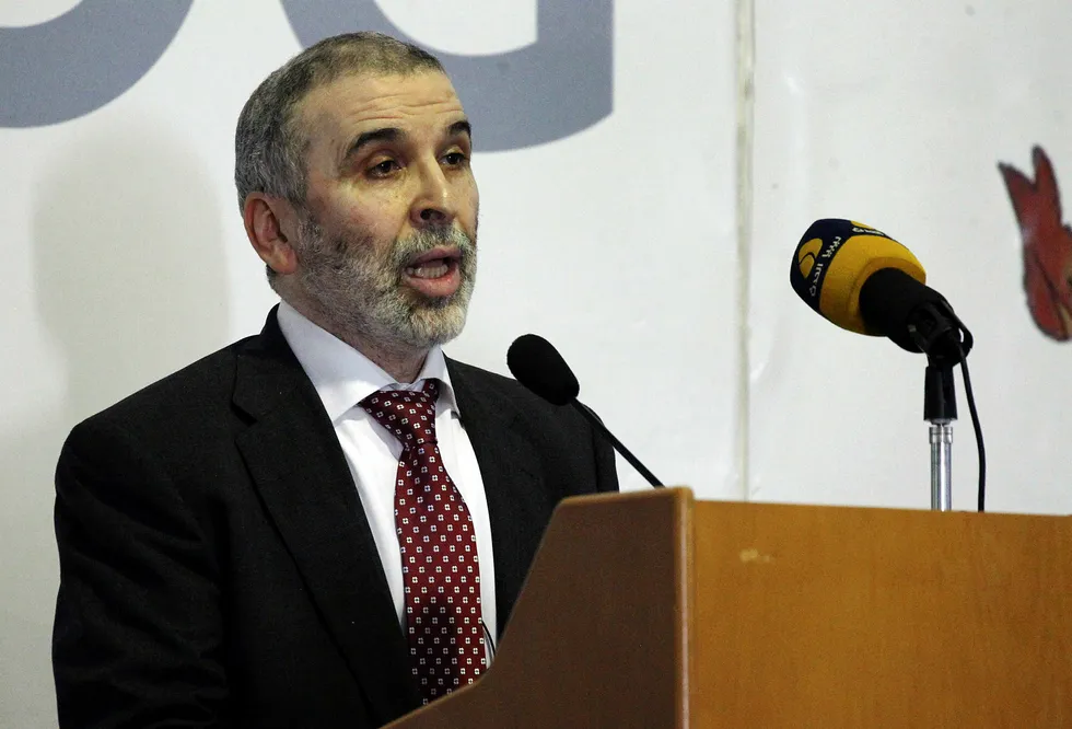 Extension: Libya state oil company NOC chairman Mustafa Sanalla