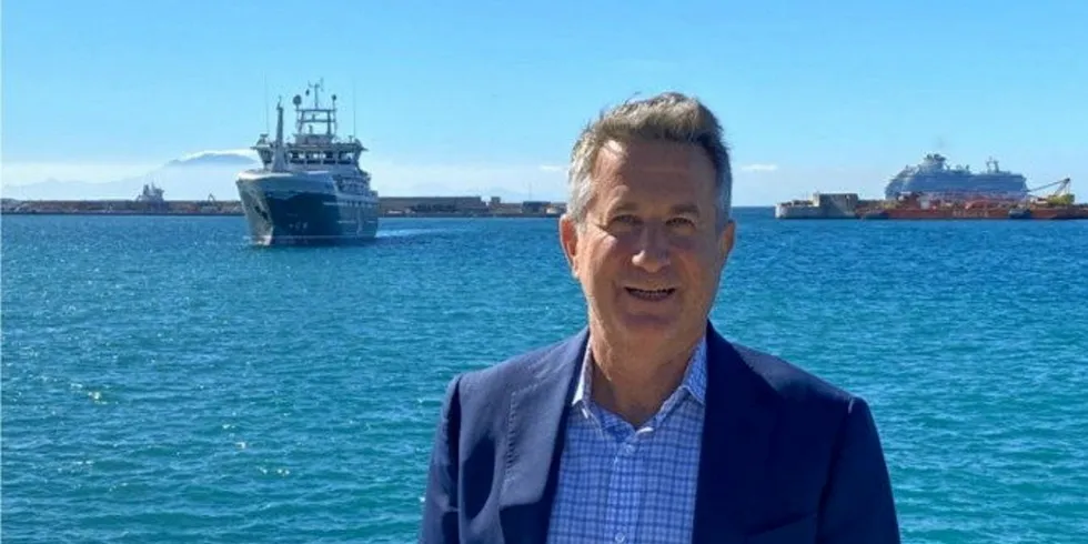 . Mark Foods CEO Barry Markman.