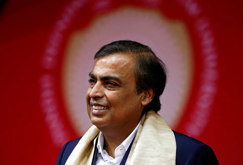 Gigascale ambition: Reliance Industries chairman Mukesh Ambani
