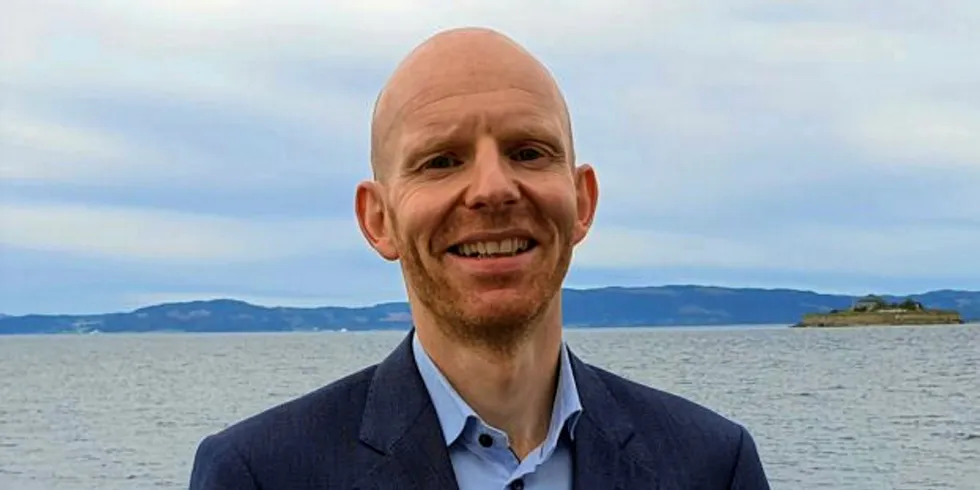 Øyvind Lauvbakk, CFO of Norwegian egg supplier AquaGen.