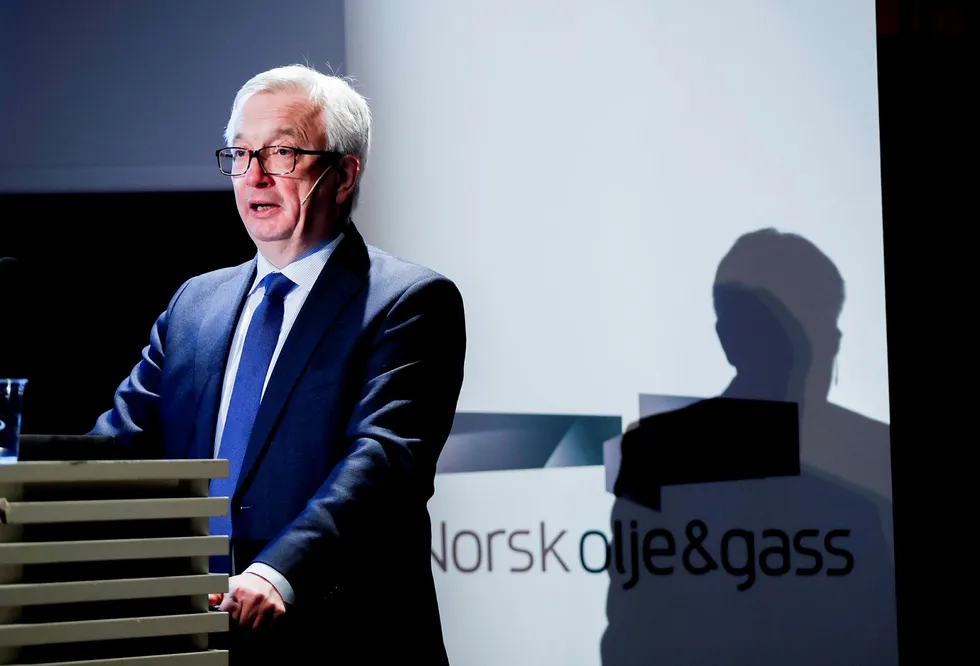 Oslo, 7 January 2019: Director General of Norog Karl Eirik Schjott-Pedersen presents new investment forecasts for the Norwegian continental shelf.