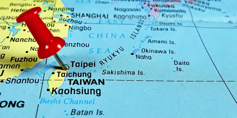 Taiwan has big offshore wind plans.