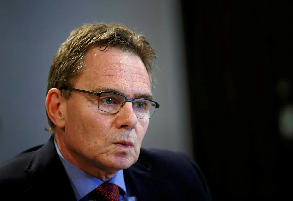 Underlying improvement: BHP chief executive Andrew Mackenzie