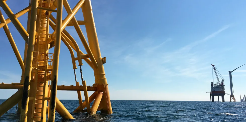 Block Island. GE Haliade Orsted.