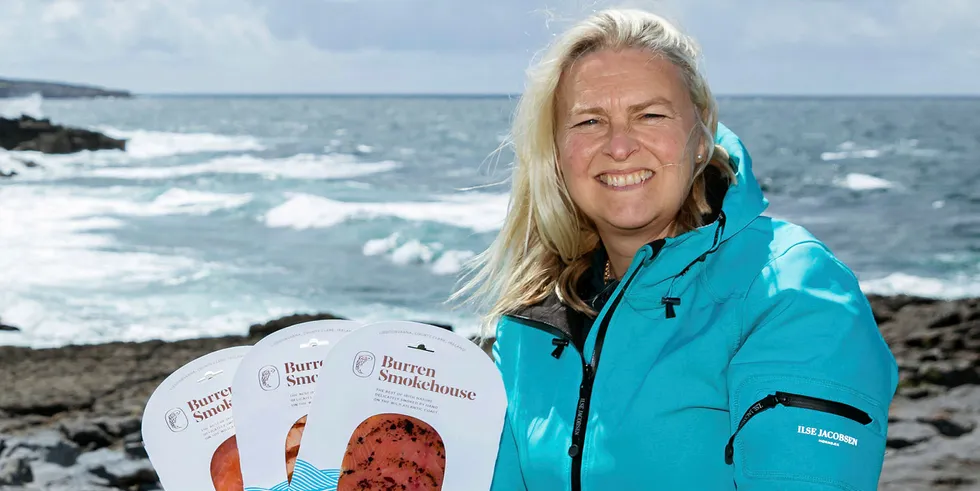 Birgitta Hedin Curin, managing director at Burren Smokehouse.