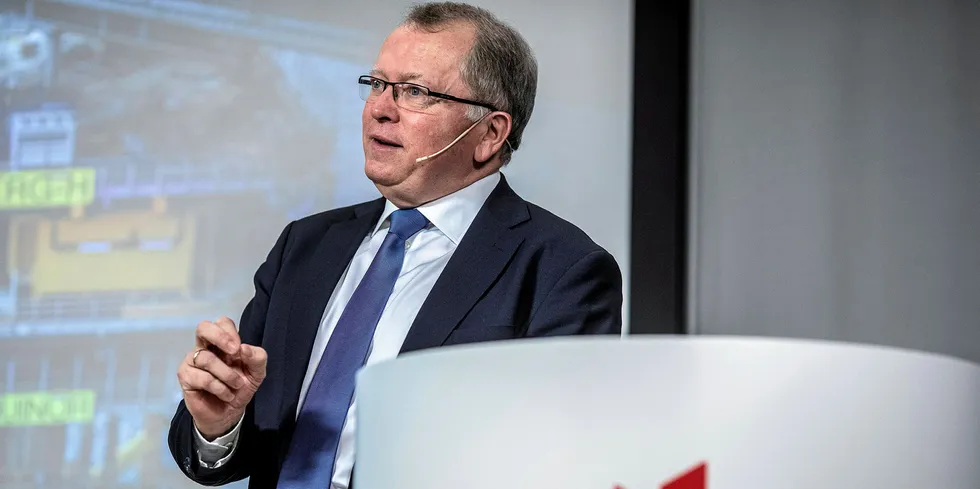 Outgoing Equinor CEO Eldar Sætre