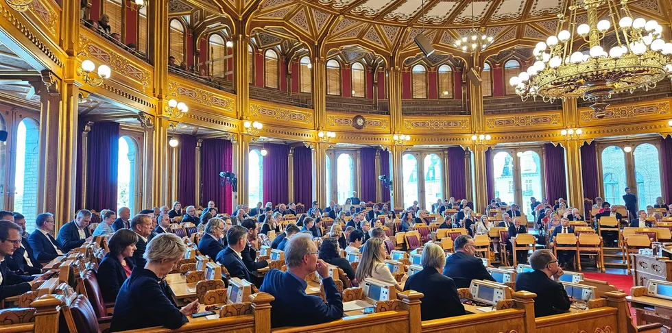 The Parliament is full on Wednesday, May 31, ahead of the salmon tax vote.