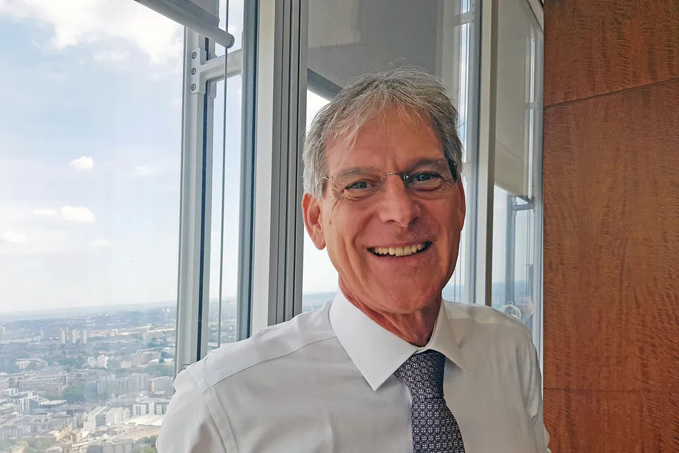 Relief: Dana Gas chief executive Patrick Allman-Ward