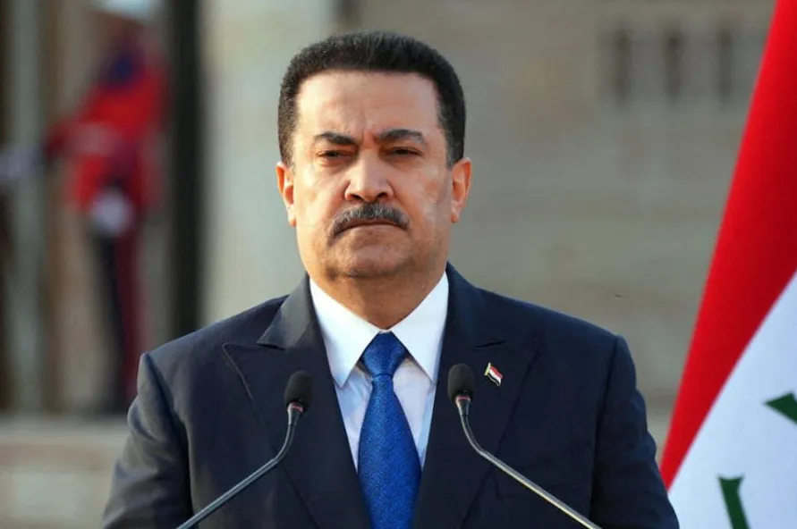 Iraq's Prime Minister Mohammed Shia al-Sudani.