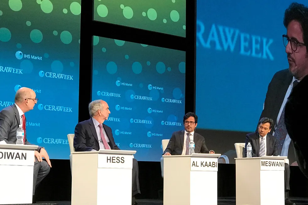 Earth resources: Adnoc executive director for low-carbon solutions and international growth Musabbeh Al Kaabi.