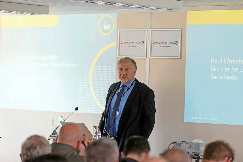 Awaiting responses: OGA operations director Gunther Newcombe