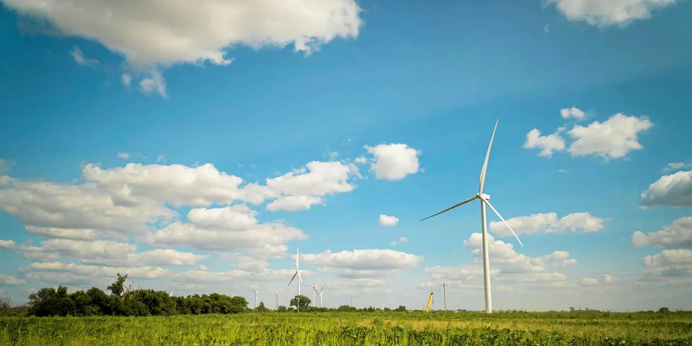 The Thunder Ranch wind farm