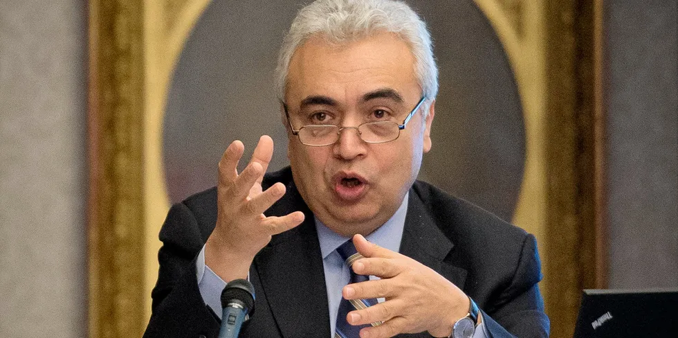 Fatih Birol, executive director of the International Energy Agency.