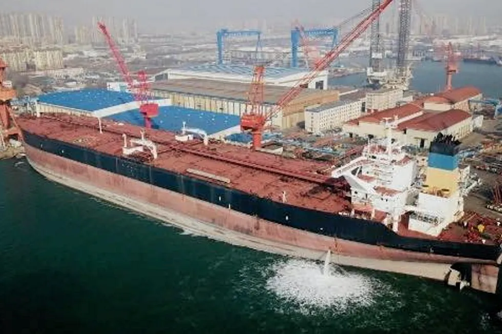 On site: the Sangomar FPSO under conversion at Cosco Dalian