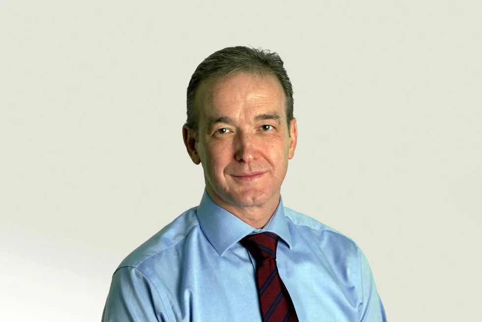 At the helm: Wood chief executive Robin Watson