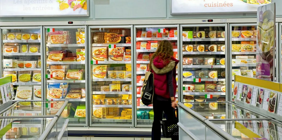 Frozen food sales have risen on coronavirus impact.