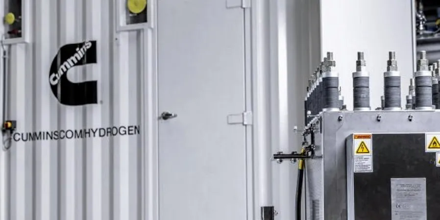 A H2 electrolyser.
