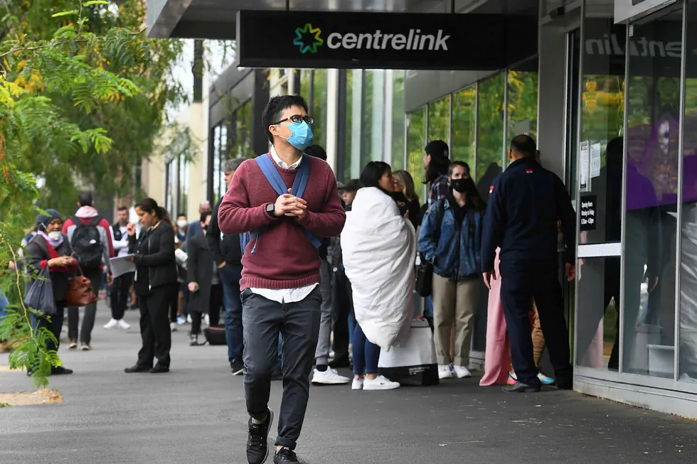 Growing unemployment: a growing number of offshore workers face joining unemployment lines as operators reduce their workforce in response to the coronavirus pandemic