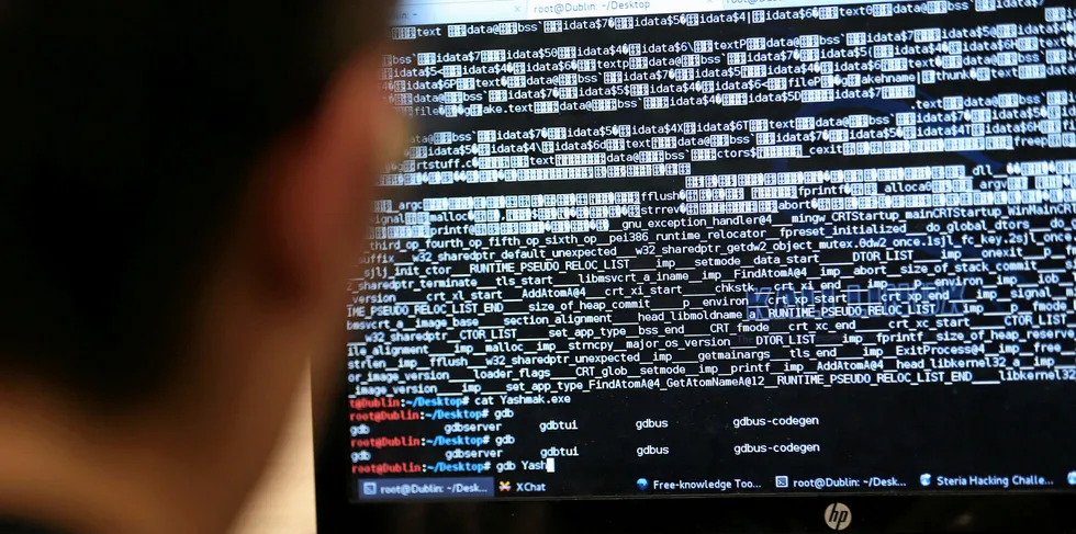 Utilities are said to be vulnerable to cybercrime.