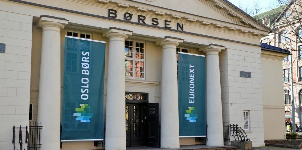 Oslo Stock Exchange.