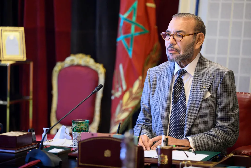 Morocco's King Mohammed VI.