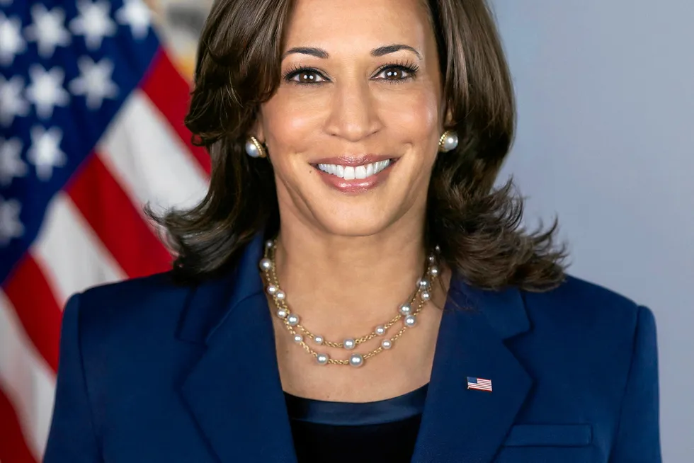 . Kamala Harris, US Vice President.