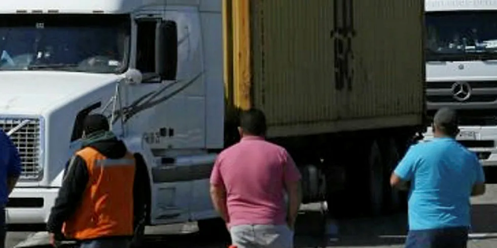 Hopes are being raised that Chile's national truck strike may soon end.