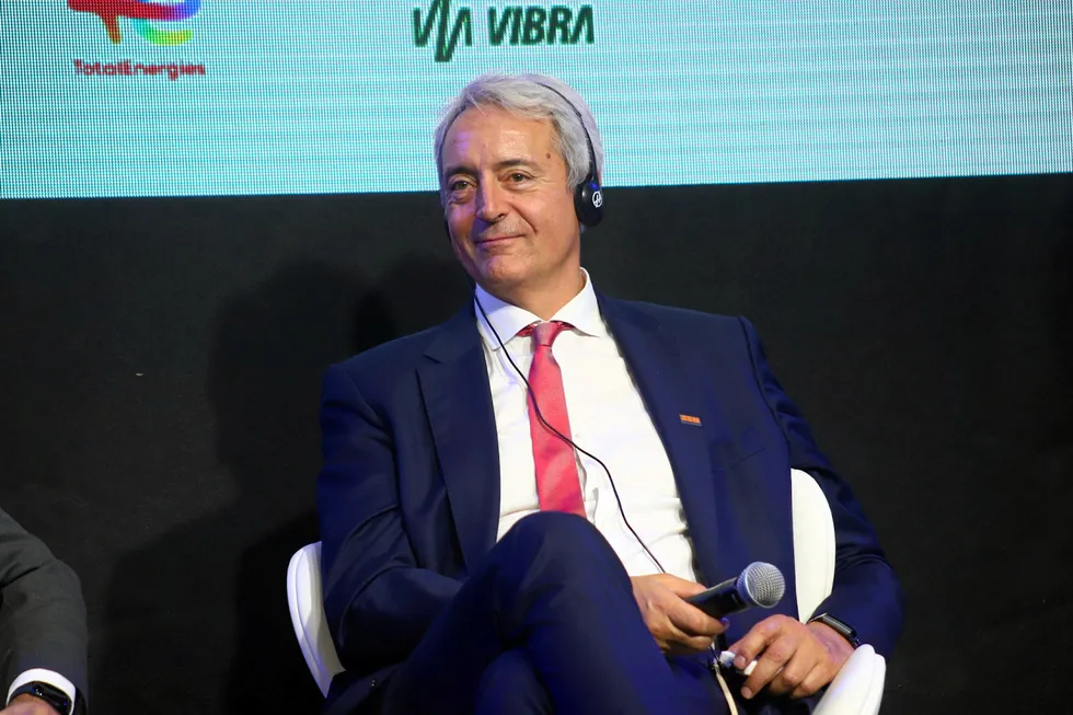 Headwinds: SBM Offshore chief executive Bruno Chabas.