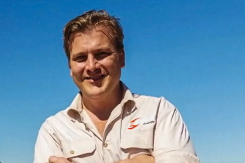 Alex Underwood, Empire Energy managing director.