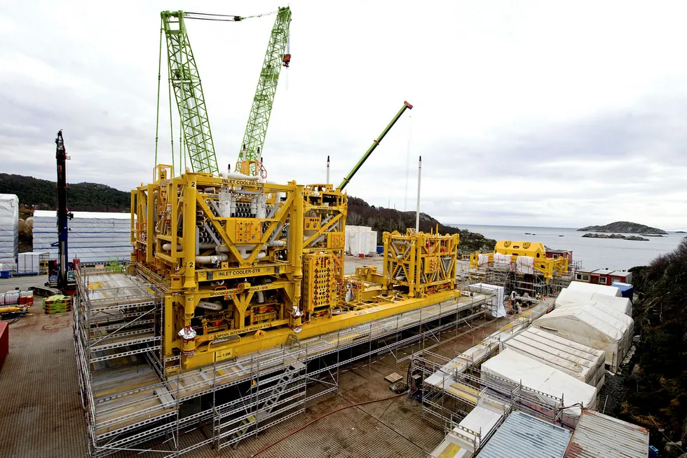 Pioneer: Aker delivered the world’s first subsea compression system for Statoil’s Aasgard field in Norway and is understood to have been retained to provide detail on a potential subsea compression system for Jansz-Io