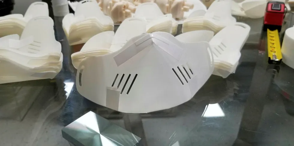 GE Covid-19 mask shield