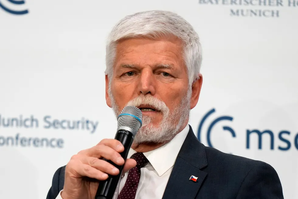 Czech Republic's President Petr Pavel.